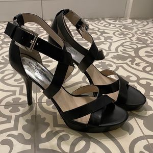 Black Strappy Heels